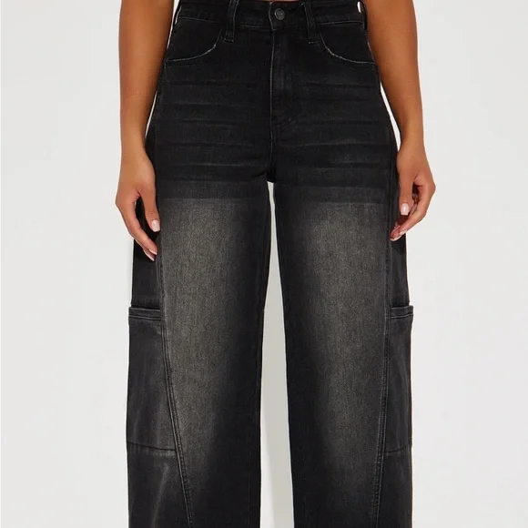 •HP• Fashion Nova Baggy Jeans - Picture 9 of 9